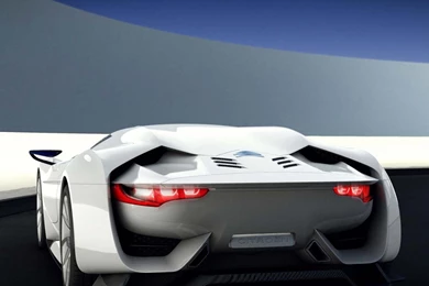 Citroen Gt Concept Rear Hd Wallpapers   (