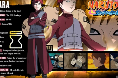 Naruto: Shippuden Gaara Kazekage Suna Wallpapers