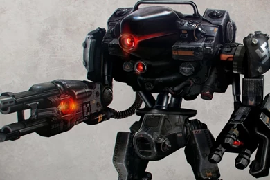 1366x768 Wolfenstein: The New Order Robot Desktop PC And Mac Wallpapers