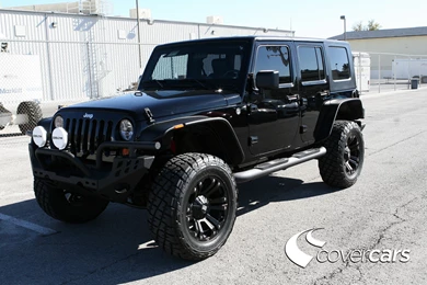 Jeep Wrangler Unlimited Sahara Black   Image