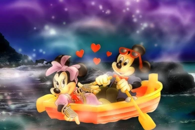 Rica Rica Wallpapers: Mickey And Minnie Mouse Wallpapers