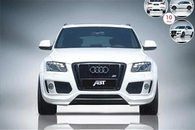 2009 ABT Audi Q5 White   Front Angle View Photo