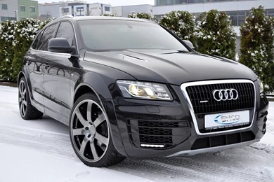 Carbon Black 2010 Audi Q5 Wallpapers   Spagheto Wheels