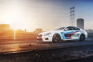 BMW M6 F13 Car Parking Railroad HD Wallpapers   FreeWallsUp
