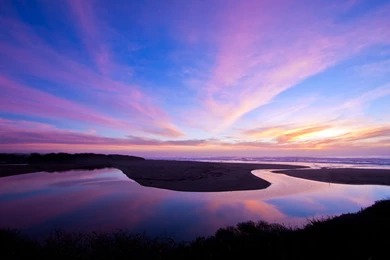 Sky Pink, Photography, Landscapes, Sea, 2560x1600 HD Wallpapers And ...