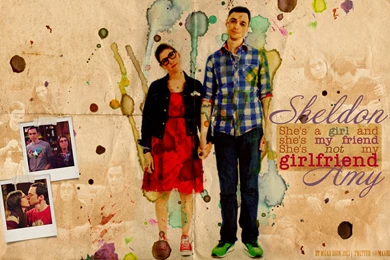 Sheldon And Amy (Shamy) Wallpapers By Maahdion On DeviantArt
