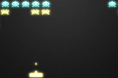 Space Invaders Oldschool Pixel Art Retro Games Wallpapers