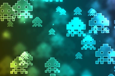 Space Invaders Retro Games Returns Left