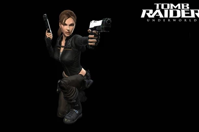 Tomb Raider: Underworld, 3D, Black, Computer Games, Drawed, Girls ...