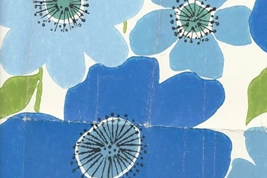 Marimekko Wallpaper. LOVE It.