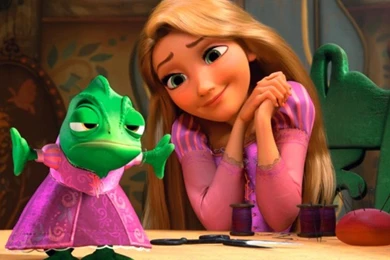 Rapunzel And Pascal Tangled Disney Wallpapers