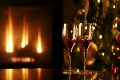 Christmas Fireplace Widescreen Wallpapers   1600x1200   209635