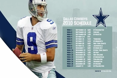 2010 Dallas Cowboys Schedule Wallpapers   Download