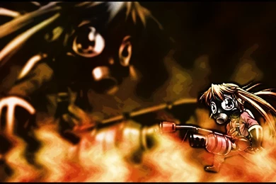 Chibi Pyro Wallpapers By AMKitsune On DeviantArt