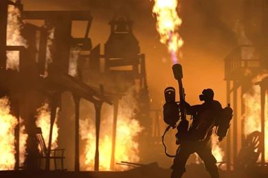 Team Fortress 2, Pyro (character), Video Games Wallpapers HD ...