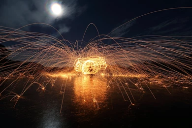 Sparks Timelapse : Wallpapers