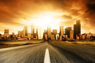 Cityscapes,sunsets Sunsets Cityscapes Photography Buildings Roads ...