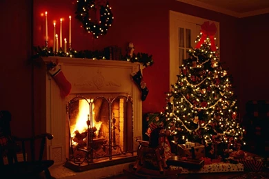 Christmas Fireplace