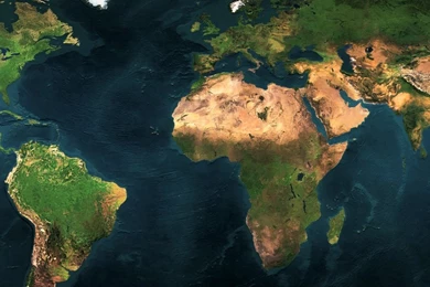 World Map Dual Monitor HD Desktop Wallpapers : Widescreen : High ...