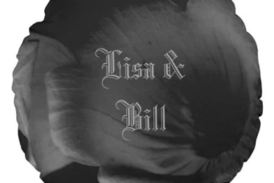 Elegant White Flowers Blackish Backgrounds Wedding Round Pillow ...