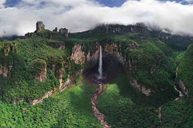 Angel Falls Salto Angel HD Wallpapers For Desktop Download