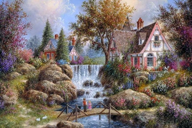 ANGEL FALLS WALLPAPER   (