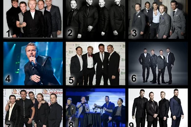 Personalised Boyzone Edible Cake Topper Wafer Paper Icing Paper