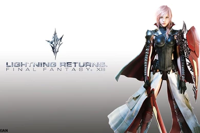Final Fantasy 13 Lighting Character Wallpapers