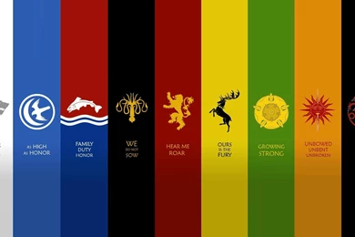 Game Of Thrones House Crests Wallpapers