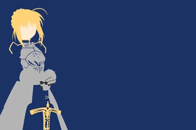 Saber   Fate/Stay Night Minimal Wallpapers By Micah halter On ...