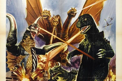 Godzilla Movie Posters Wallpapers   (