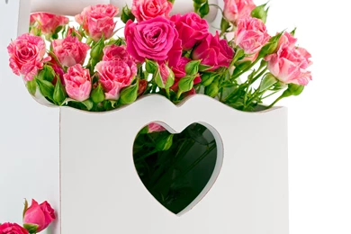 Wallpaper: Design, Roses, Bouquets, Baskets, Unique, Flowers Wallpapers