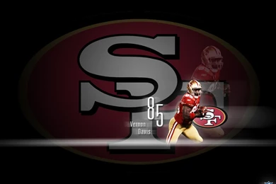 Arkane NFL Wallpapers: Vernon Davis   San Francisco 49ers