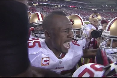 Vernon Davis Crying?