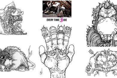 Every Time I Die (Jordan Buckley Art) : Desktop And Mobile ...