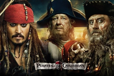 Movies: Pirates Caribbean Poster Jack Deep Free Download Wallpapers ...