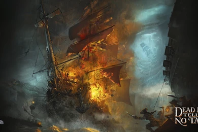 Pirates Of The Caribbean Pirate Ship Schooner Explosion HD ...