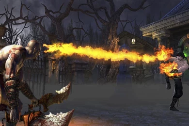 Liu Kang And Kratos By Juan metallica02 On DeviantArt