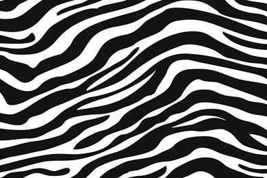 ZEBRA B&W 3Dby Nexgen Skins Thick Dimensional Skins ...