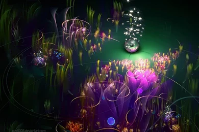 Fractal Flowers   Amazingly Stunning Floral Fractal Art Wallpapers ...