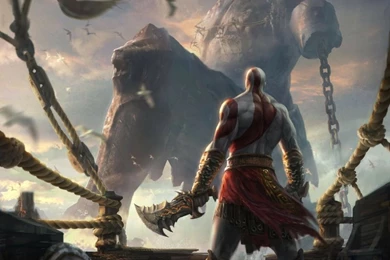 Sparta Rage God Of War Kratos 1920x1080 Wallpapers – Video Games ...