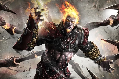 God Of War Ares Kratos Wallpaper.