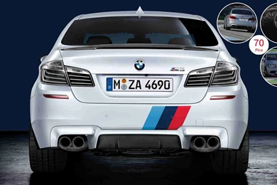 2014 BMW M5 With M Performance Parts   Rear