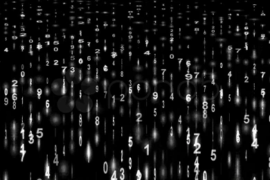 White Digital Matrix,stock Ticker,finance Number Backgrounds ...