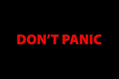 The Hitchhikers Guide To The Galaxy Don't Panic Wallpapers ...