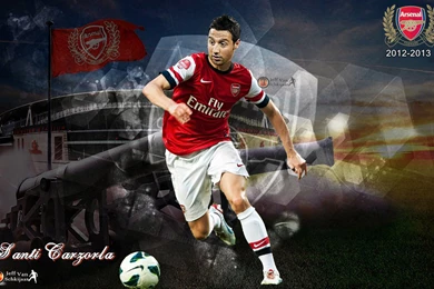 Player Football Santi Cazorla Hd