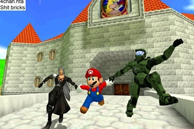 Video Games 4chan Mario Halo Sephiroth 1280x960 Wallpapers – Video ...