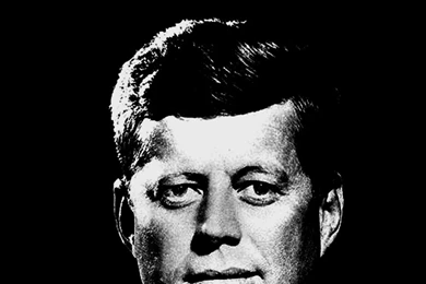 Iphone 6 Plus John F. Kennedy Black Wallpapers