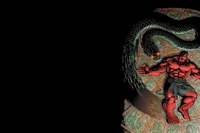 Comics Snakes Red Hulk Wallpapers