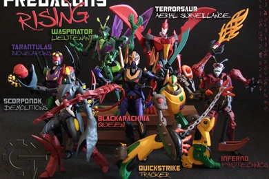 TFA Beast Wars Predacons By Gizmo Tracer On DeviantArt